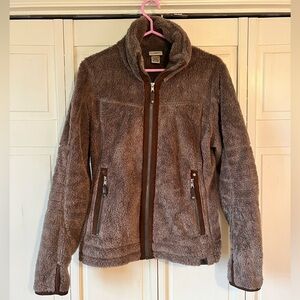 Cozy LLBean Teddy Fleece Jacket